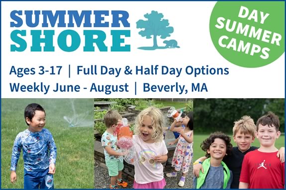 Shore School in Beverly Massachusetts offers a host of Summer programs for kids aged 5-12