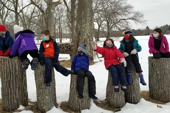 Appleton Farm's February Vacation Week Program is perfect for kids who want to explore the winterscapes of our extensive property! 