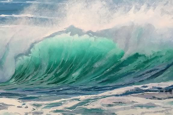 Breathless by Paul George - just one of the artists showcasing their work at Castle Hill on the Crane Estate in Ipswich Massachusetts