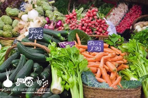 The Danvers Farmers Market has fresh fruit produce and other locally made foods every Wednesday June Through October. The Danvers Farmers Market has fresh fruit produce and other locally made foods every Wednesday June Through October.