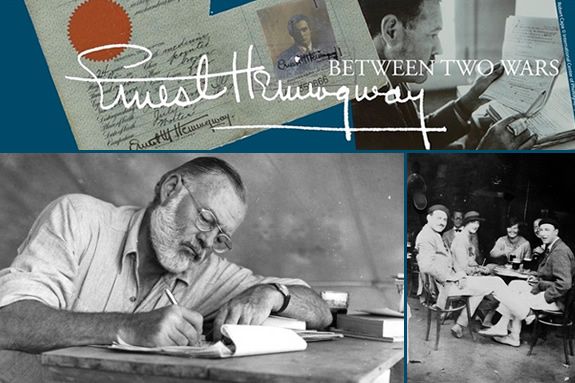 The John F. Kennedy Presidential Library and Museum Exhibition, Ernest Hemingway: Between Two Wars. The John F. Kennedy Presidential Library and Museum Exhibition, Ernest Hemingway: Between Two Wars.