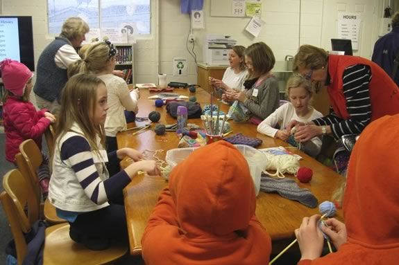 Come try your hand at knitting at the Essex Library! Ages 6 and up Come try your hand at knitting at the Essex Library! Ages 6 and up