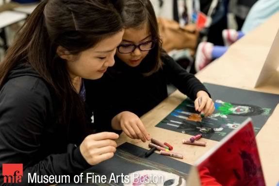 February Vacation activities at the Museum of Fine Arts in Boston Massachusetts February Vacation activities at the Museum of Fine Arts in Boston Massachusetts