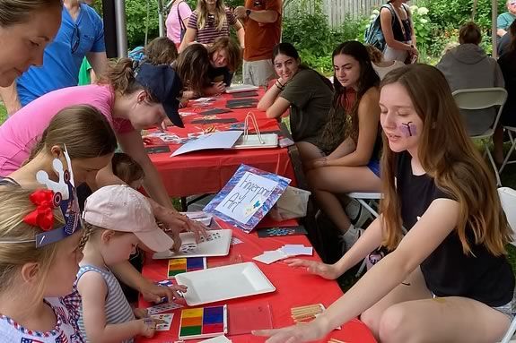 The Children's Festival is just one event of many in the Marblehead Festival of the Arts The Children's Festival is just one event of many in the Marblehead Festival of the Arts