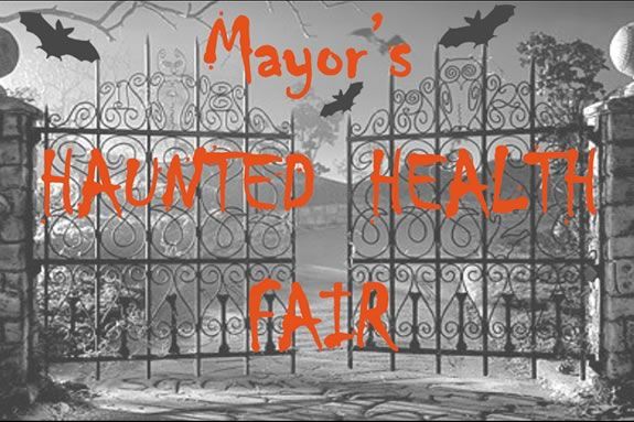 The Mayor's Health Fair has trick or treating and lots of fun activities for kids and families!! The Mayor's Health Fair has trick or treating and lots of fun activities!