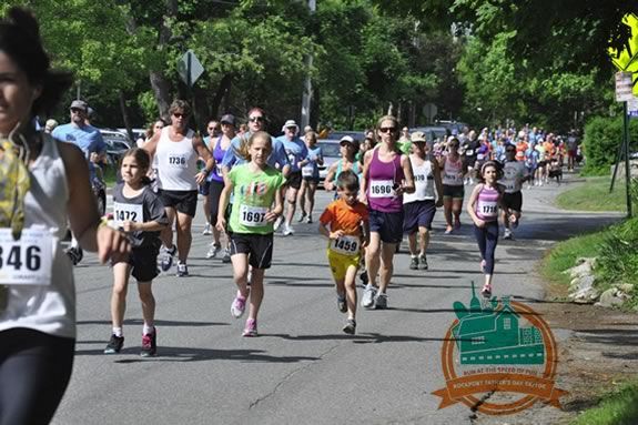 Run, walk or stroller the North Shore YMCA's Fathers Day 5k race in Rockport Massachusetts