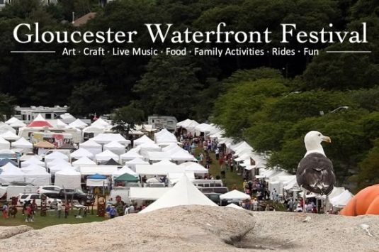 Come to Stage Fort Park in Gloucester Massachusetts for the Annual Waterfront Festival.