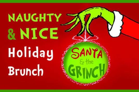 Brunch with Santa and the Grinch at the Sea Festival of Trees in Salisbury Massachusetts
